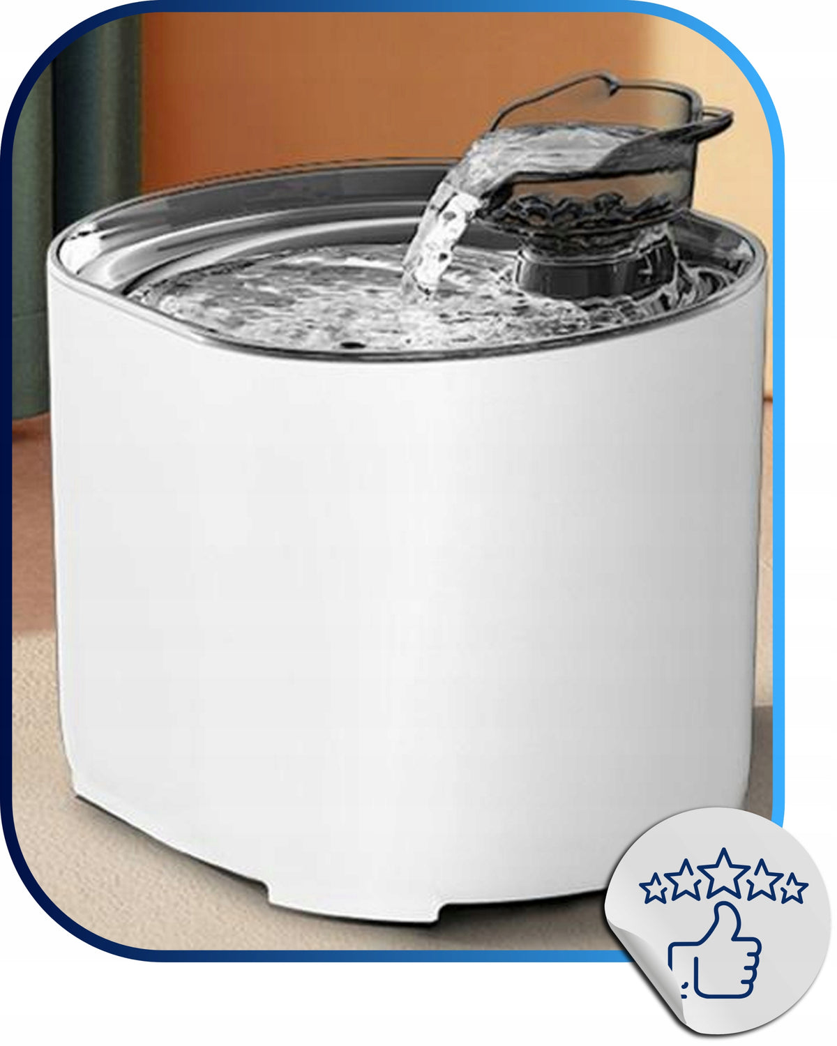 Cat Fountain Drinker Bowl Automatic Drinker 2,2L + Filter QUIET Manufacturer code XC-2200