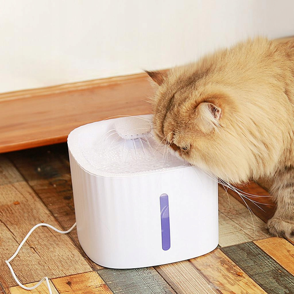 Cat Fountain USB Automatic Water Dispenser for Pets Packaging status original