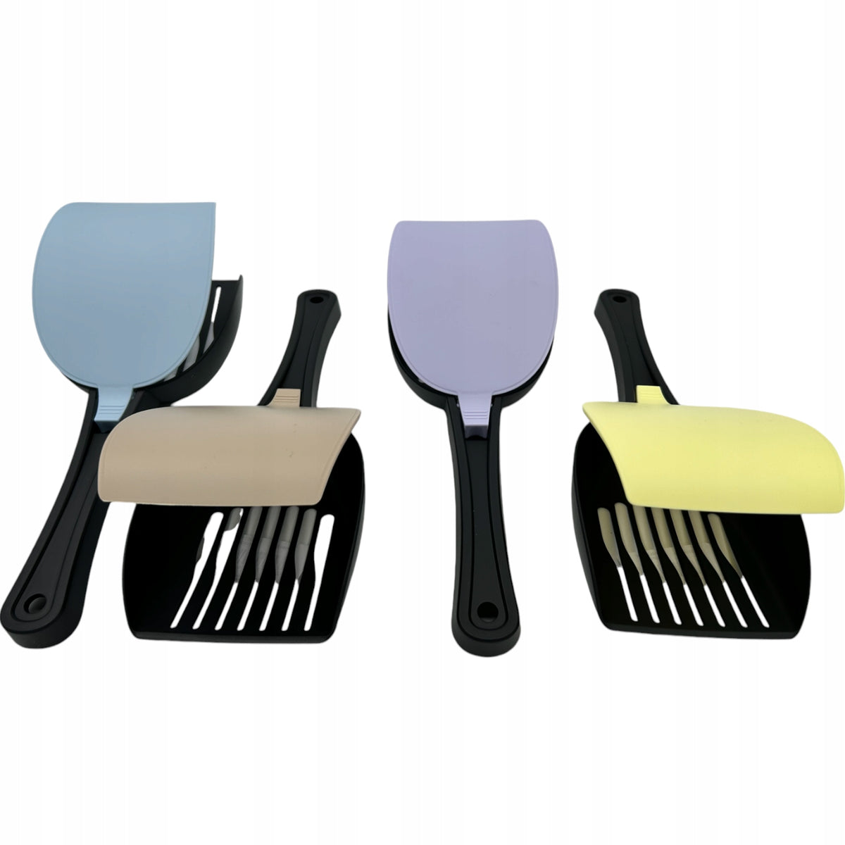 Cat Gravel Sifting Spatula For Cuvette with FLAP Lockable SHAKER Manufacturer code 0010762