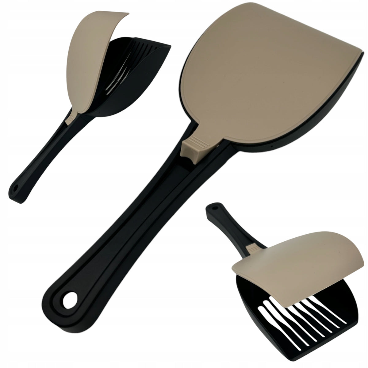 Cat Gravel Spatula For Cuvette with FLAP Lockable SHAKER COMFORTABLE Manufacturer code 0008637
