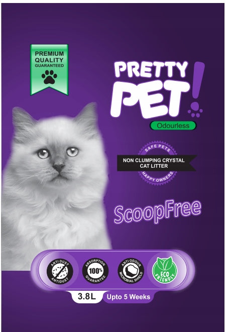 Cat Gravels PRETTYPET Neutral Silicone 3,8L Manufacturer code PRETTYPET
