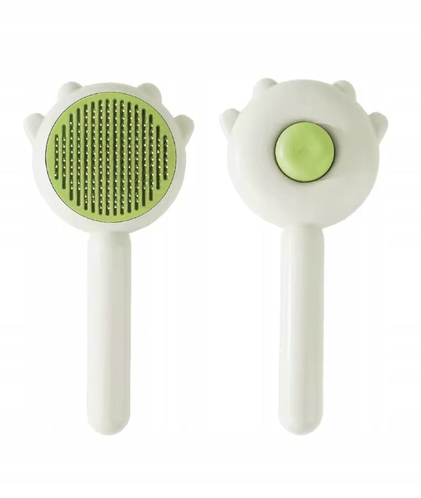 Cat Hair Comb Self-Cleaning Brush for Dog Cat Combing Packaging status original