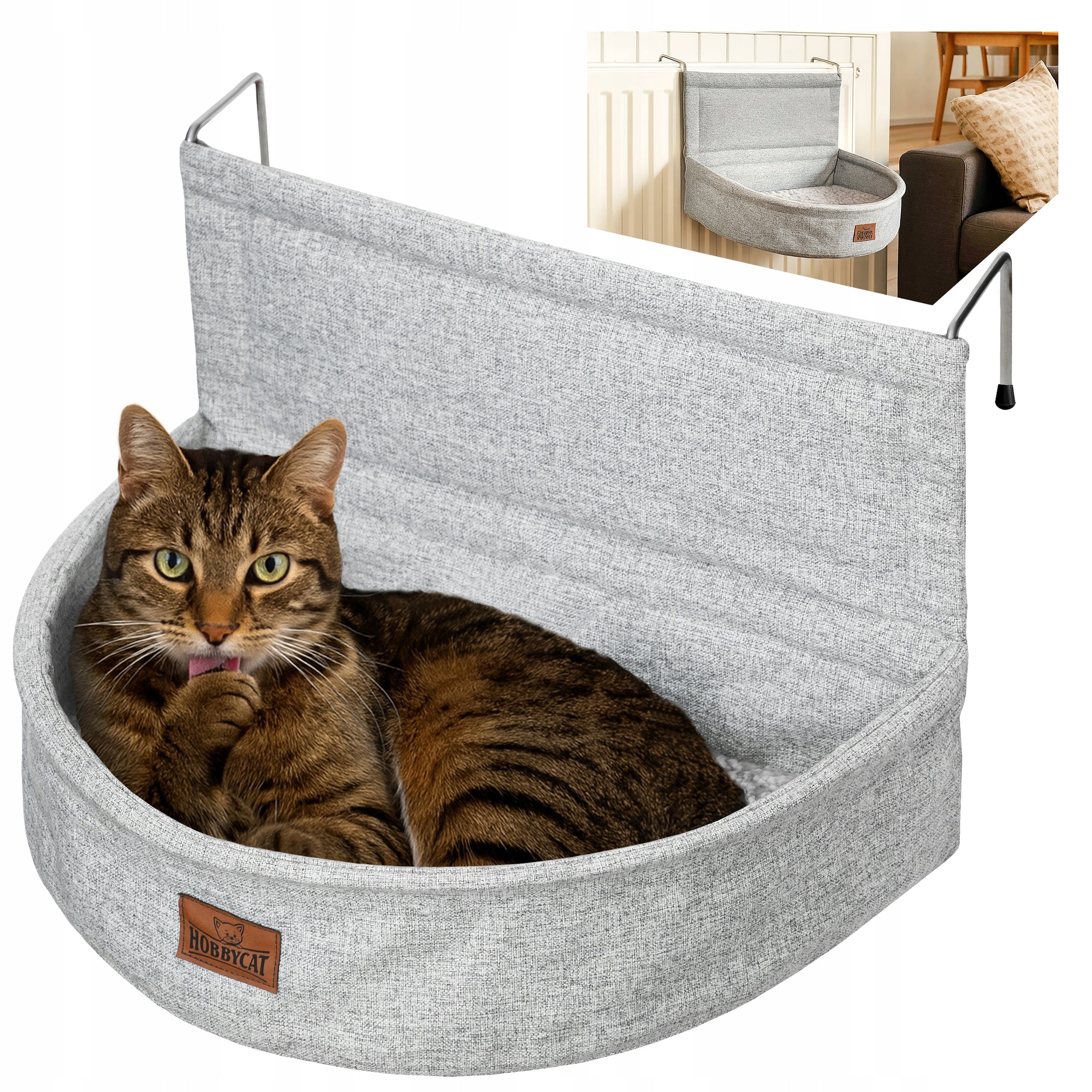Cat Hammock - Hanging Cat Bed for Heater - Load 10 kg Product width 54 cm
