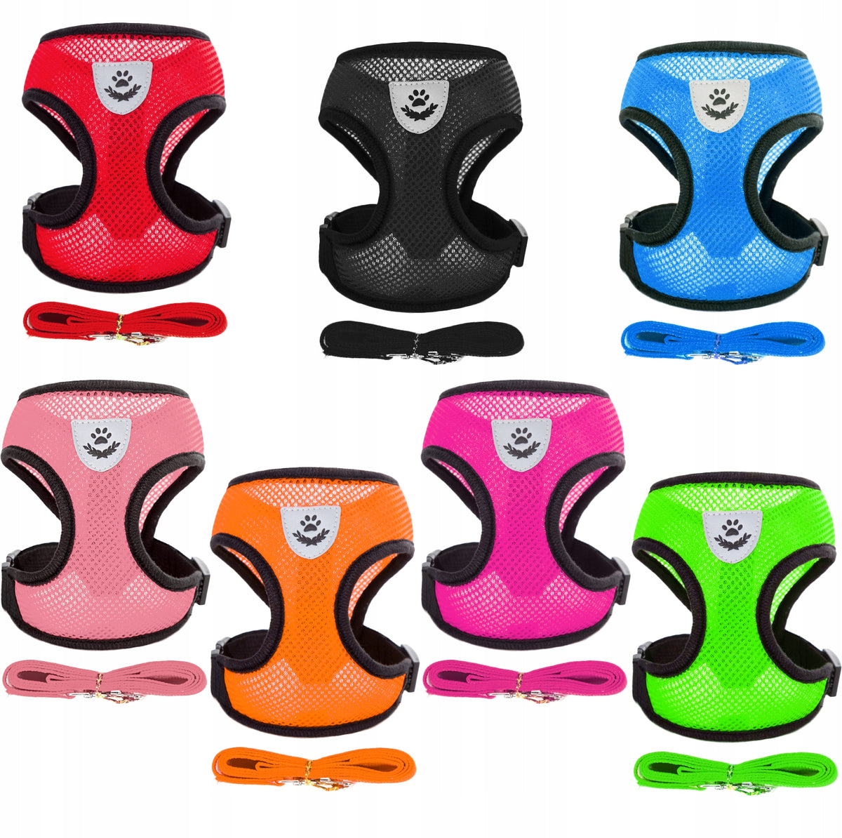 Cat Harness + Leash, Lightweight Breathable Pressure-Free UpS4/M Manufacturer code UpS4/M