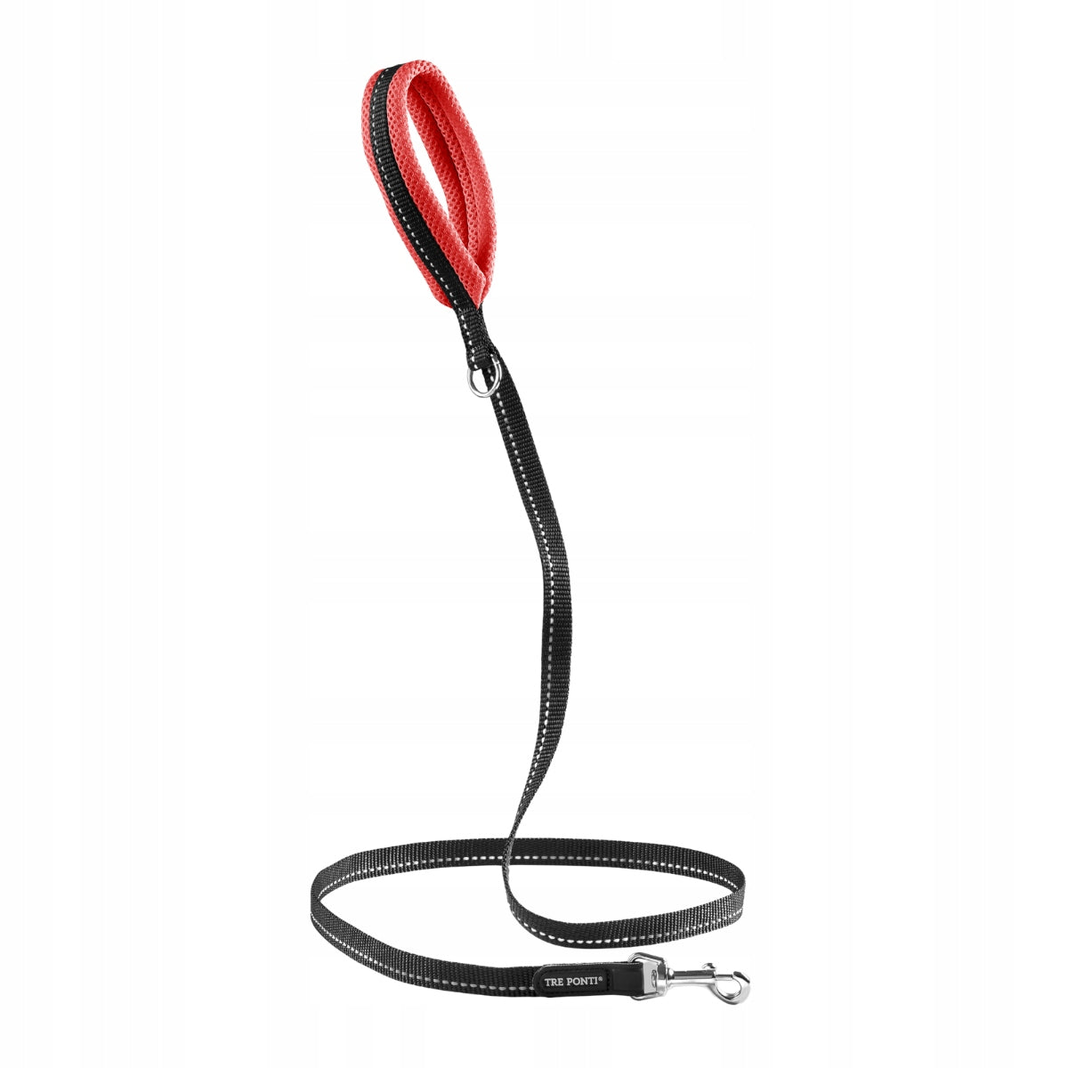 Cat LANYARD TRE PONTI Mesh Red SOFT handle 180cm LONG Manufacturer code TF3608R