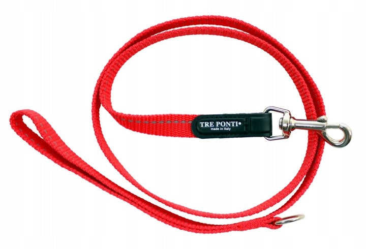 Cat LANYARD TRE PONTI Red with reflective 130cm Color red