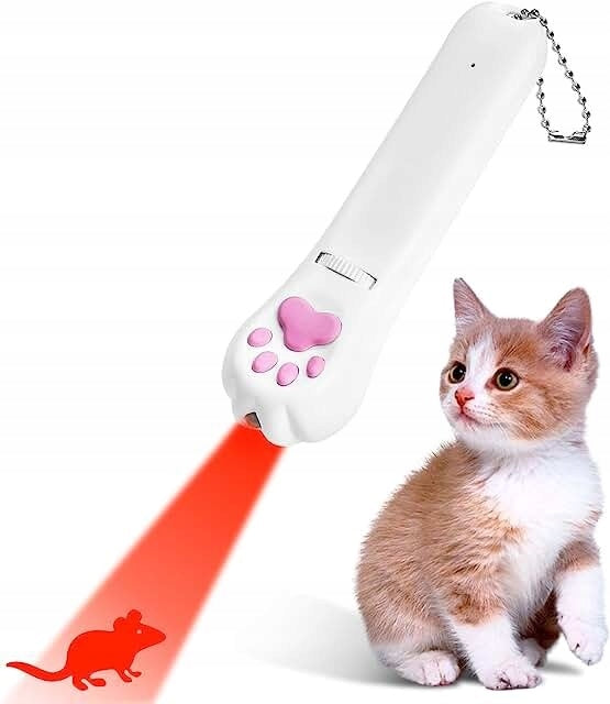 Cat Laser Wesoły Pupil Cat Laser Paw LED Light