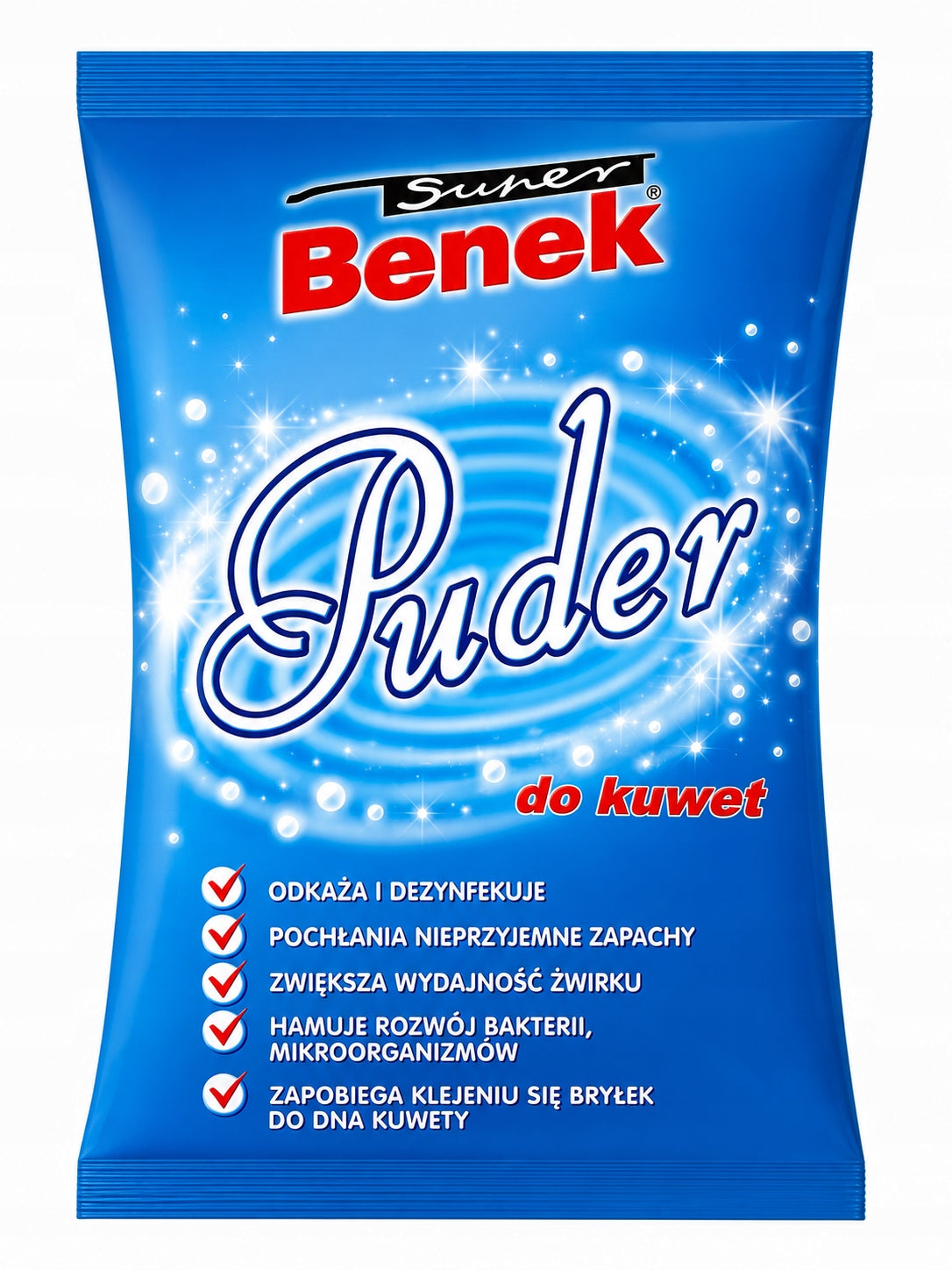 Cat Litter Bentonite Fine Benek Compact 20L Clumping Natural Manufacturer code Europlanet Super Benek Compact 20L