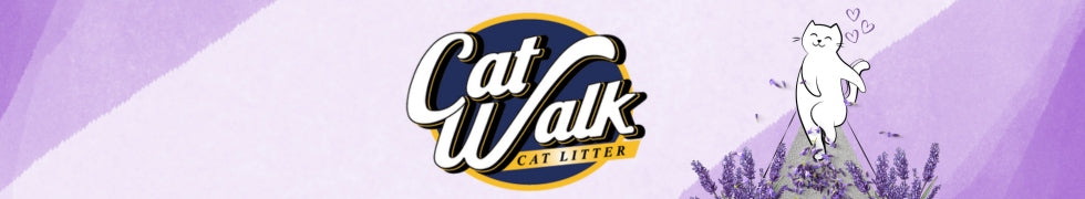 Cat Litter Bentonite LAVENDER CatWalk Compact 10L Clumping Volume 10 l