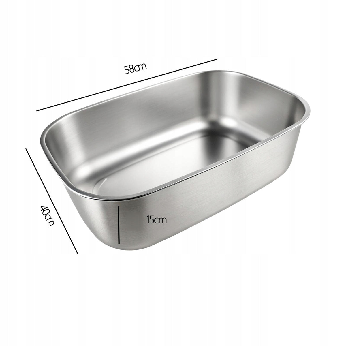 Cat Litter Box Anti Leakage High Sided Bedpan Multifunctional Compact Gifts Packaging status original