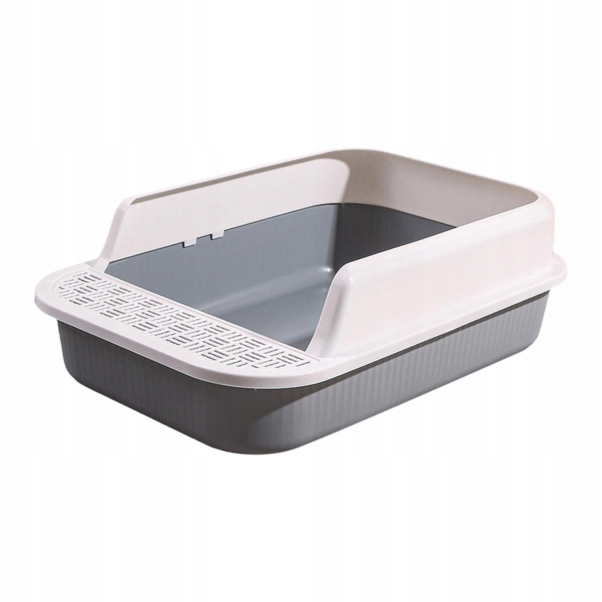Cat Litter Box, Cat Toilet, Cat Bedpan, Detachable Anti White and Gray Manufacturer code 14164057504