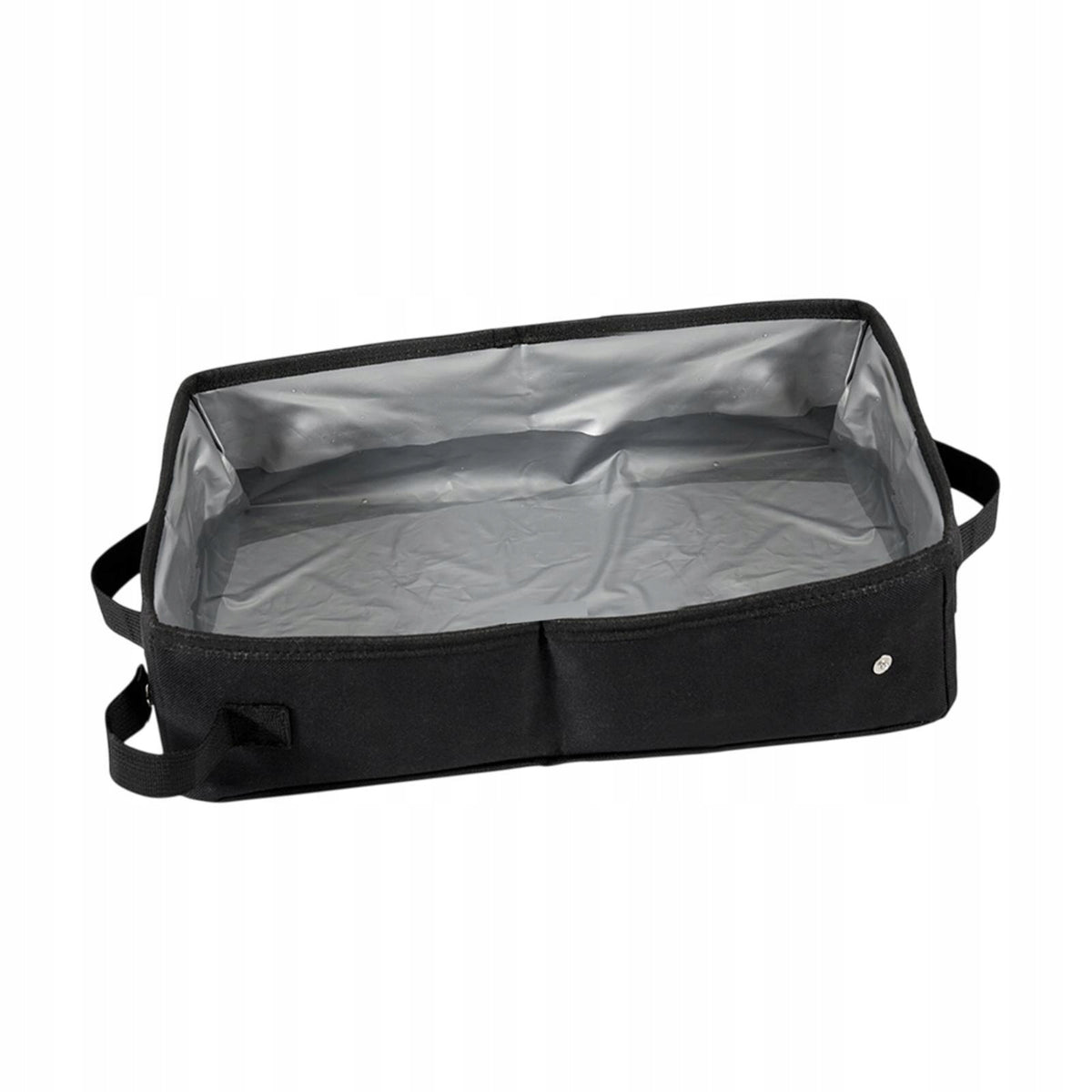 Cat Litter Box Easy to Carry Space Saving Travel Portable Black L