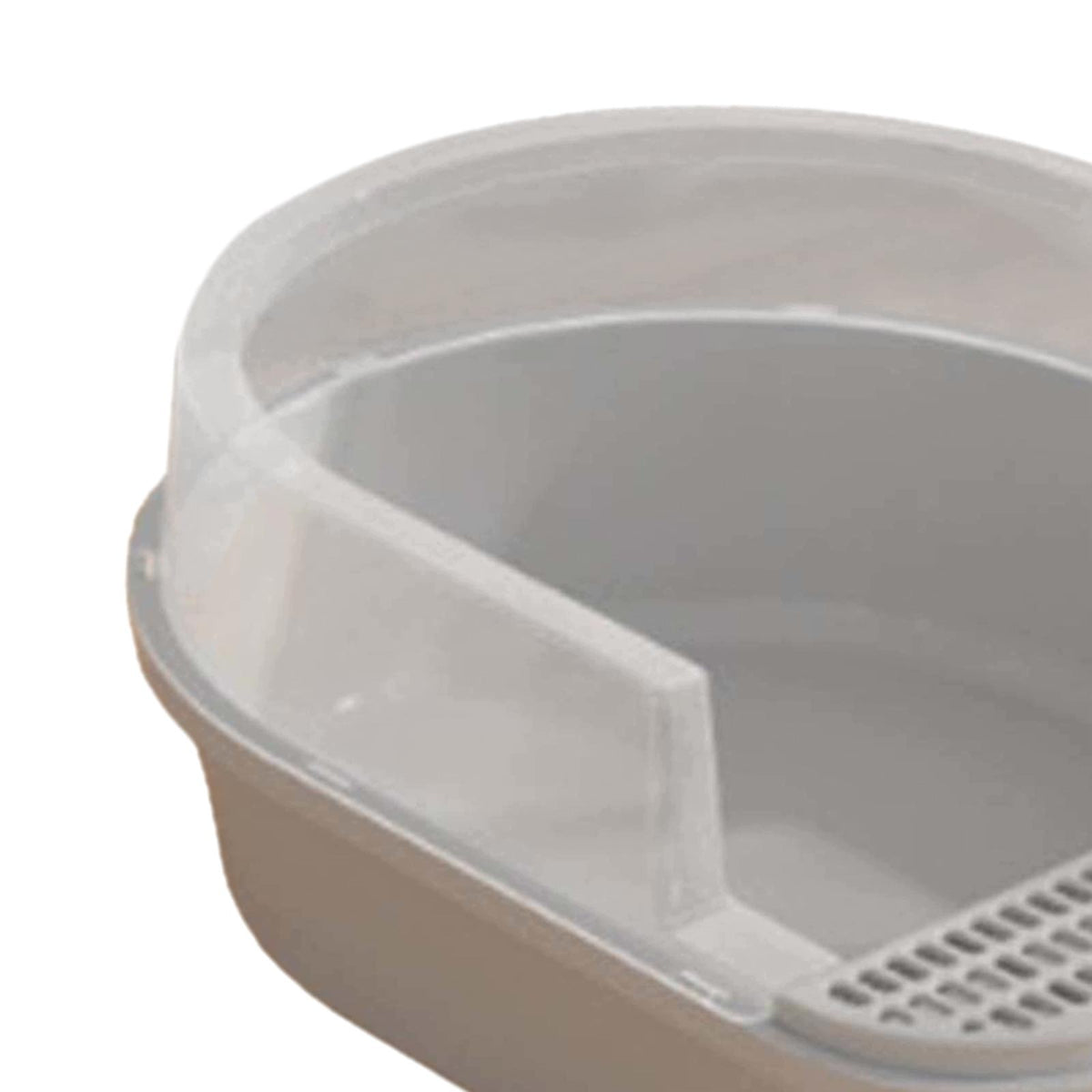 Cat Litter Box, Kitten Litter Box, Semi enclosed Bedpan, Stable, Grey XL Manufacturer code 03364057243