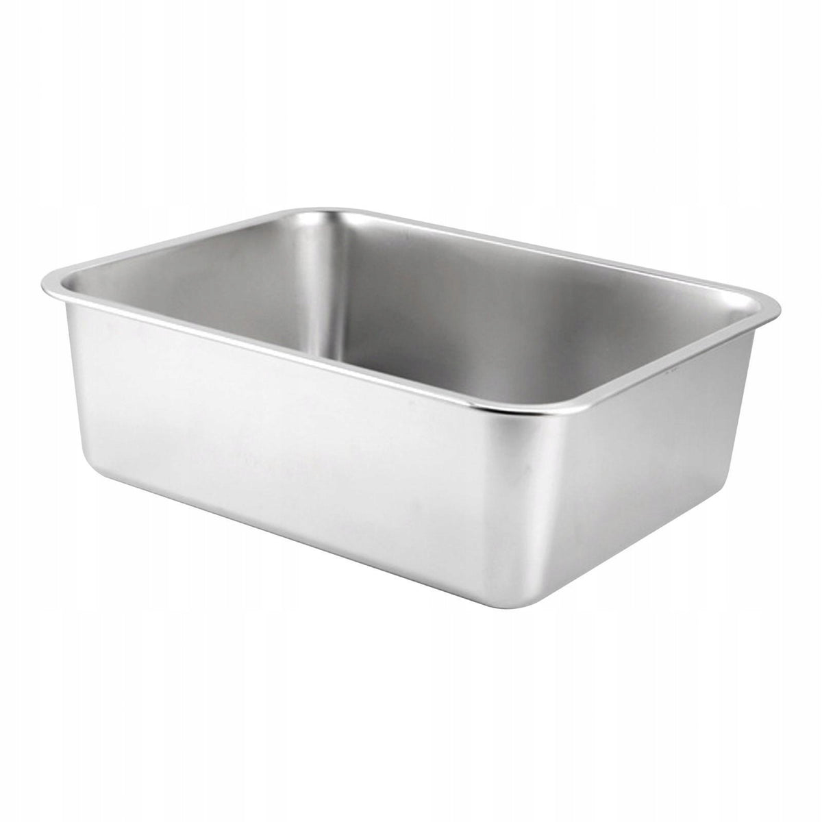 Cat Litter Box, Kitten Litter Box, Stainless Steel, Open 50cmx35cmx10cm Manufacturer code 14164057574