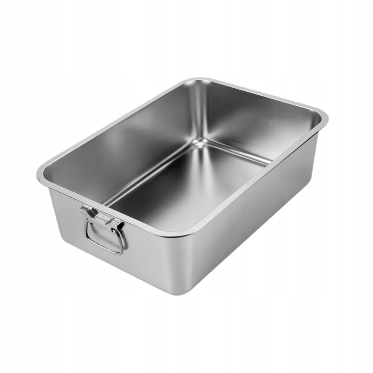 Cat Litter Box Kitten Toilet High Side Cat Cleaning Basin Metal Litter M