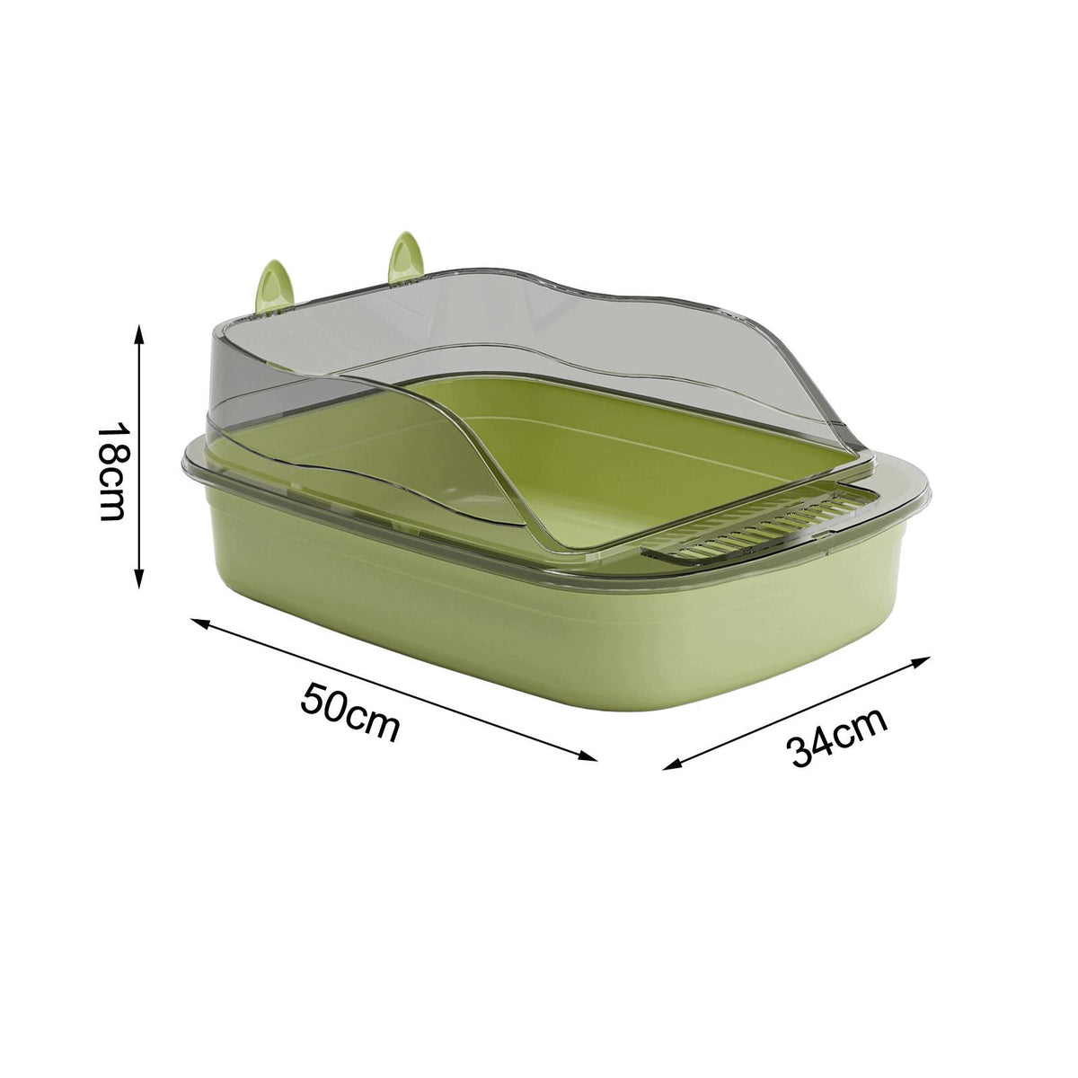 Cat Litter Box, Kitten Toilet, Pet Toilet, Rabbit Toilet with A green Manufacturer code 09864065033