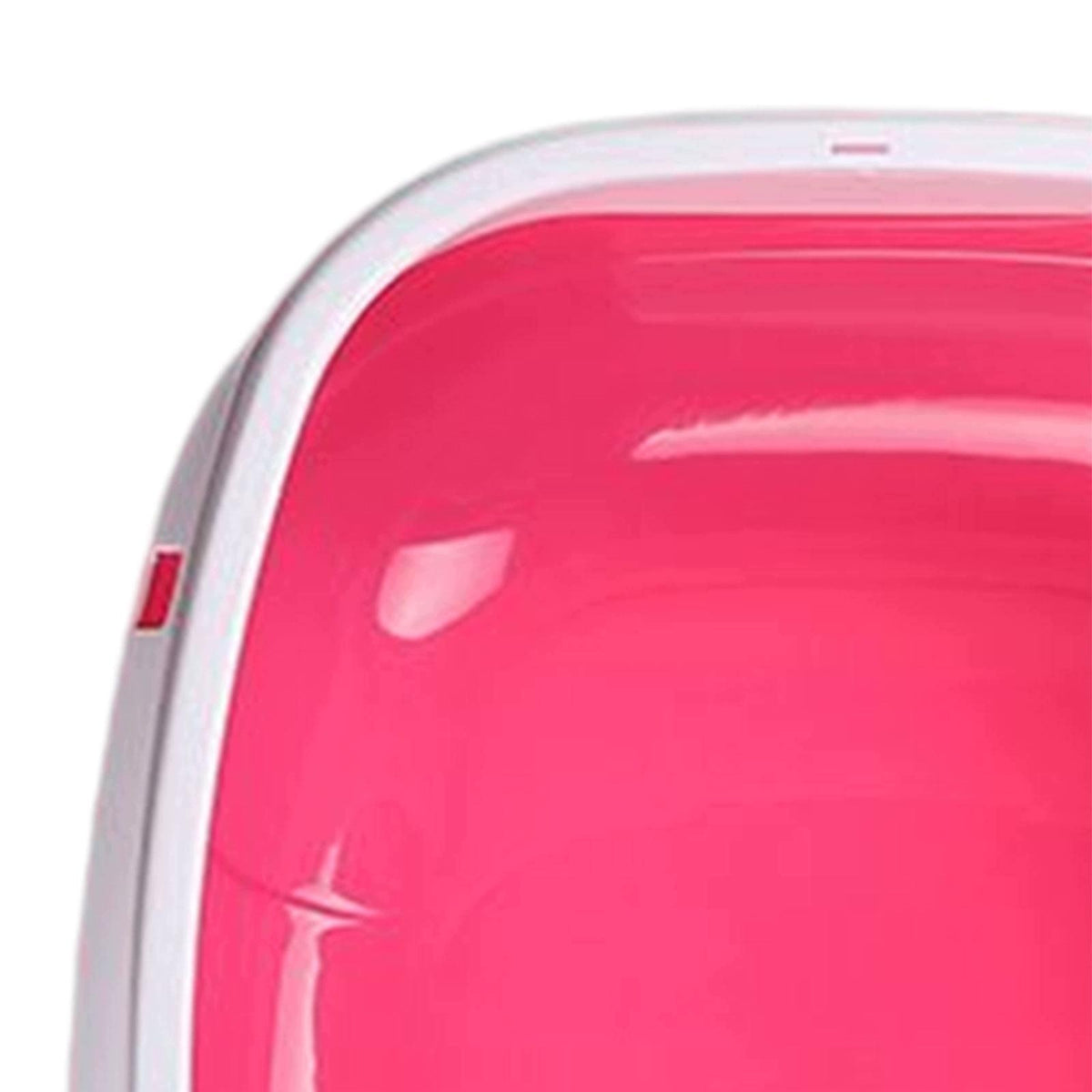 Cat Litter Box Open Cats Litter Box Sifting Litter Box Container Pink Packaging status original