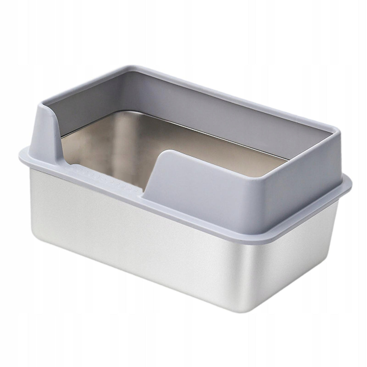 Cat Litter Box Pet Clean Supplies Sifting Litter Tray Cat Potty Box L Gray