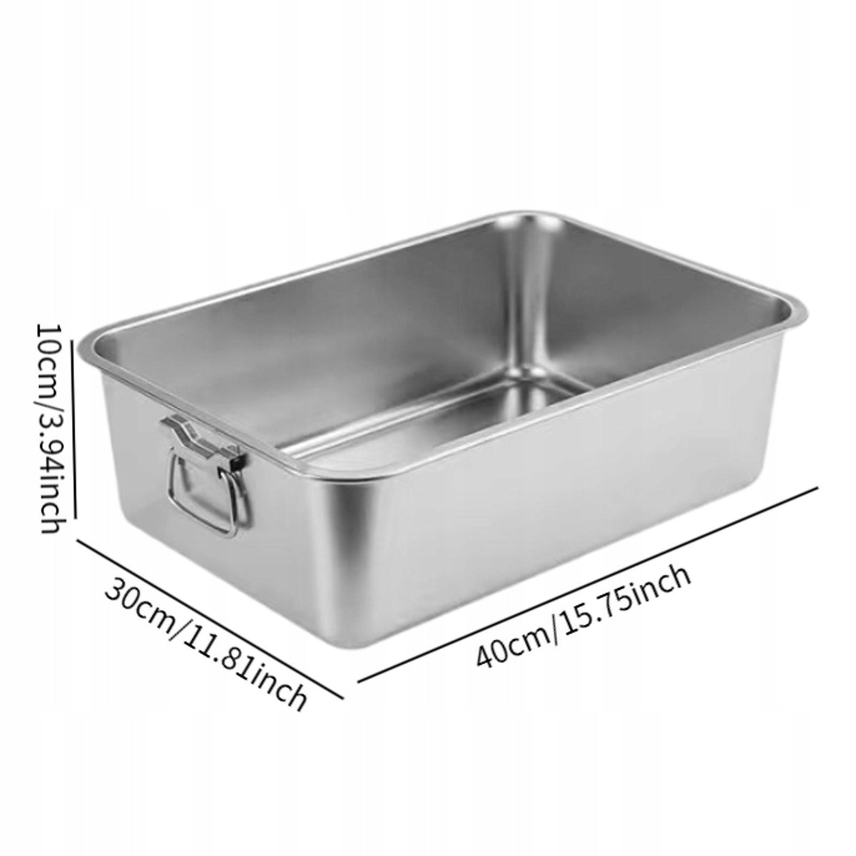 Cat Litter Box Smooth Surface Non Stick Easy to Clean Litter Pan S Manufacturer code 02664079608