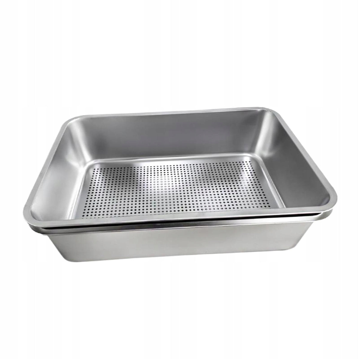 Cat Litter Box Stainless Steel Sturdy Pet Supplies Sand Box Large Capacity Manufacturer code 10664084565
