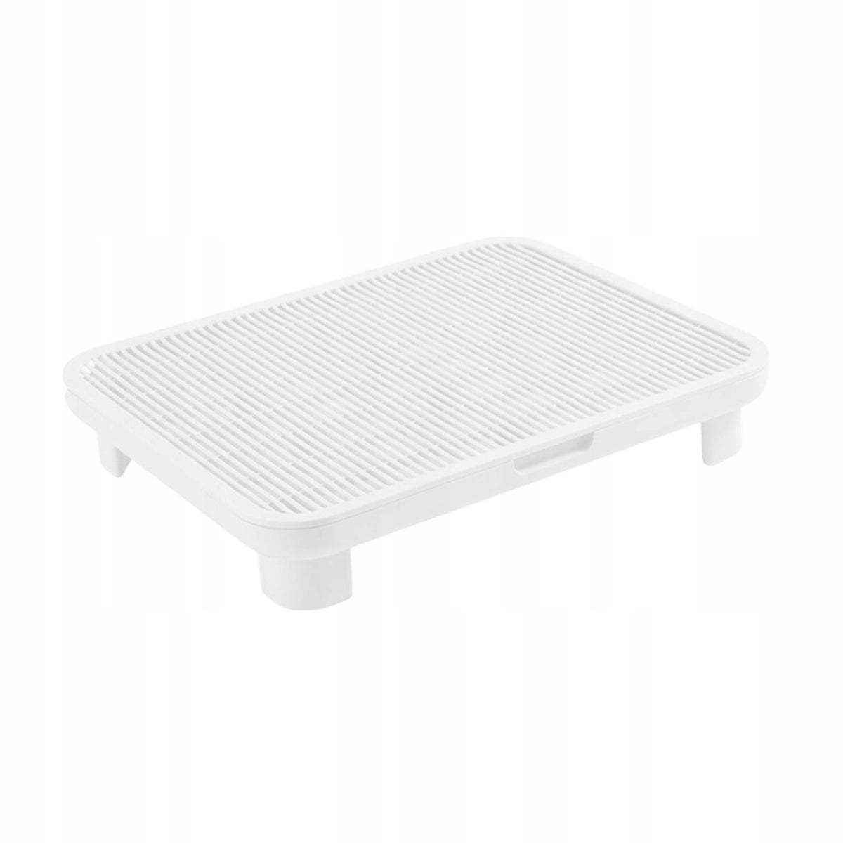 Cat Litter Box Step Reduces Tracking Reusable Premium Nonslip Litter White Manufacturer code 10664092948