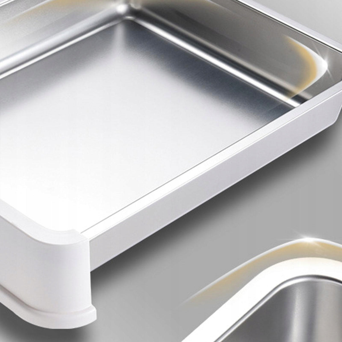 Cat Litter Box with Lid Folding Easy to Clean Drawer Type Enclosed for Gray Packaging status original