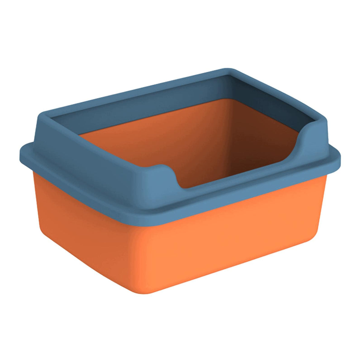 Cat Litter Boxes for Indoor Cats High Sided Detachable Litter Pan Large