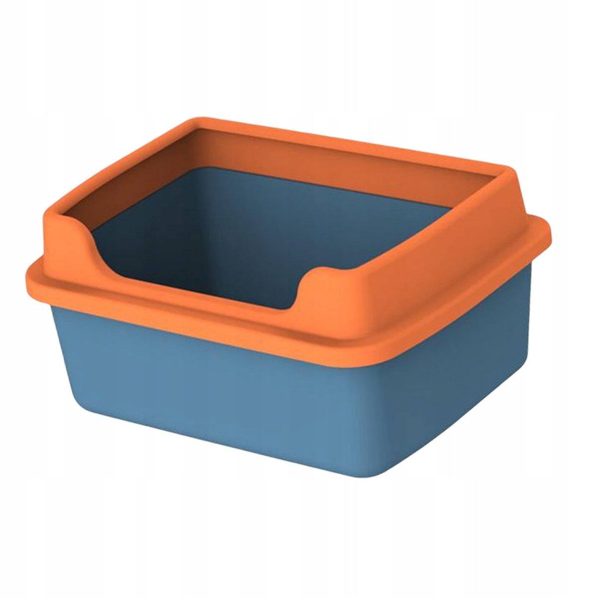 Cat Litter Boxes for Indoor Cats Open Air for Blue