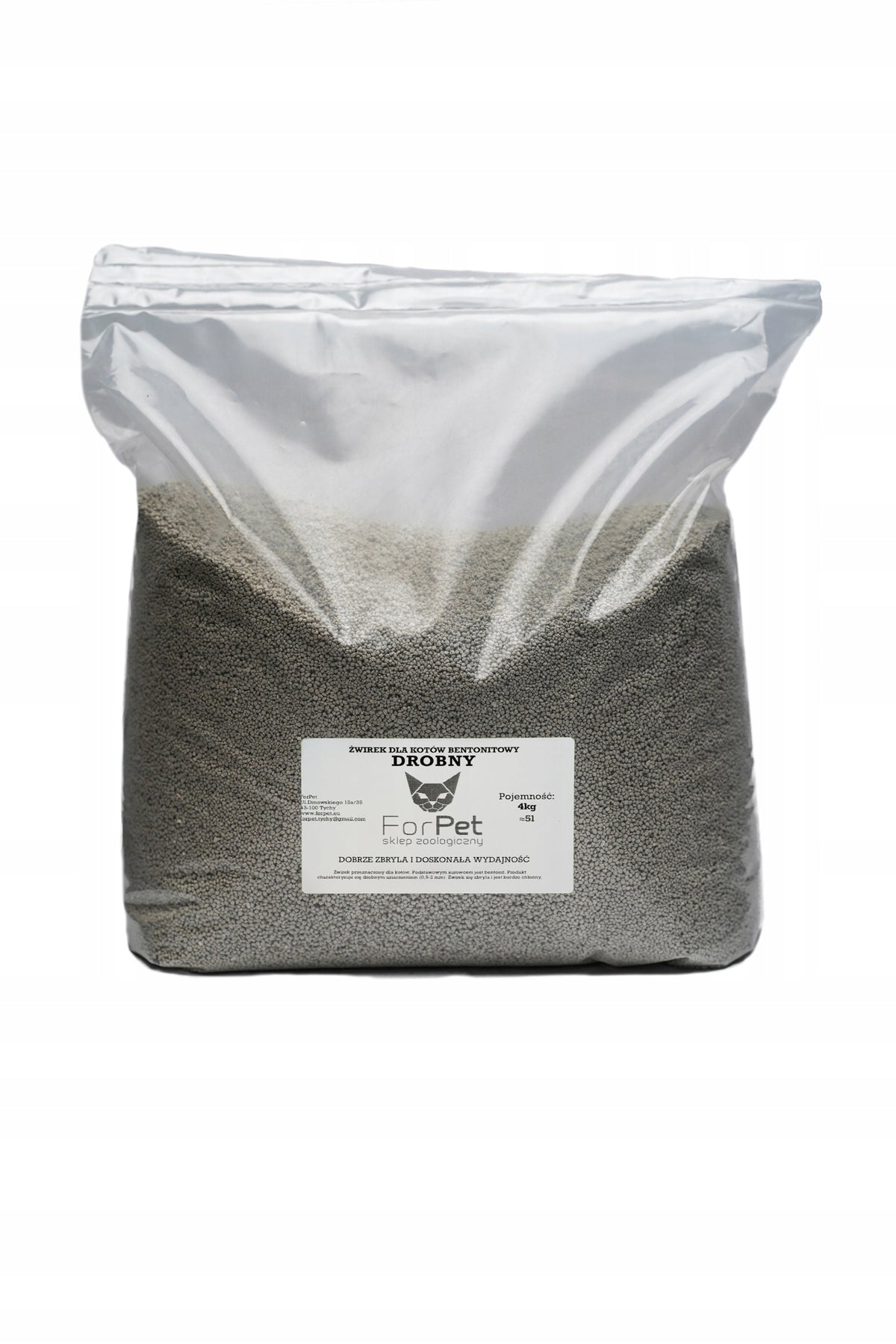 Cat Litter ForPet BENTONITE FINE 5L