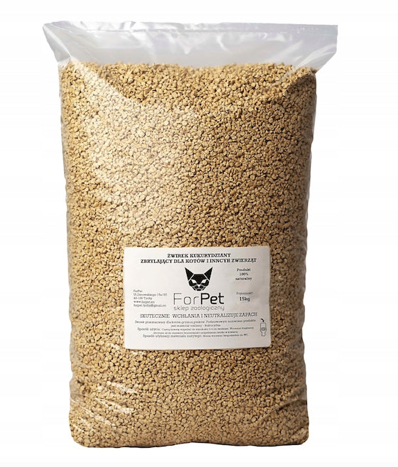 Cat Litter ForPet Corn 15kg