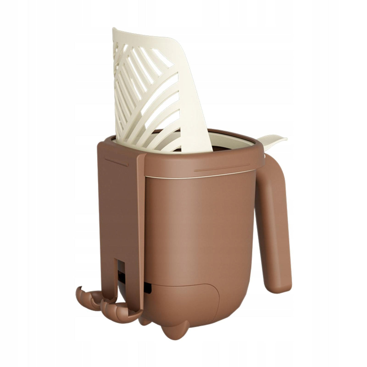 Cat Litter Scoop with Holder,with Trash Container Cleaning Tool Deep Shovel