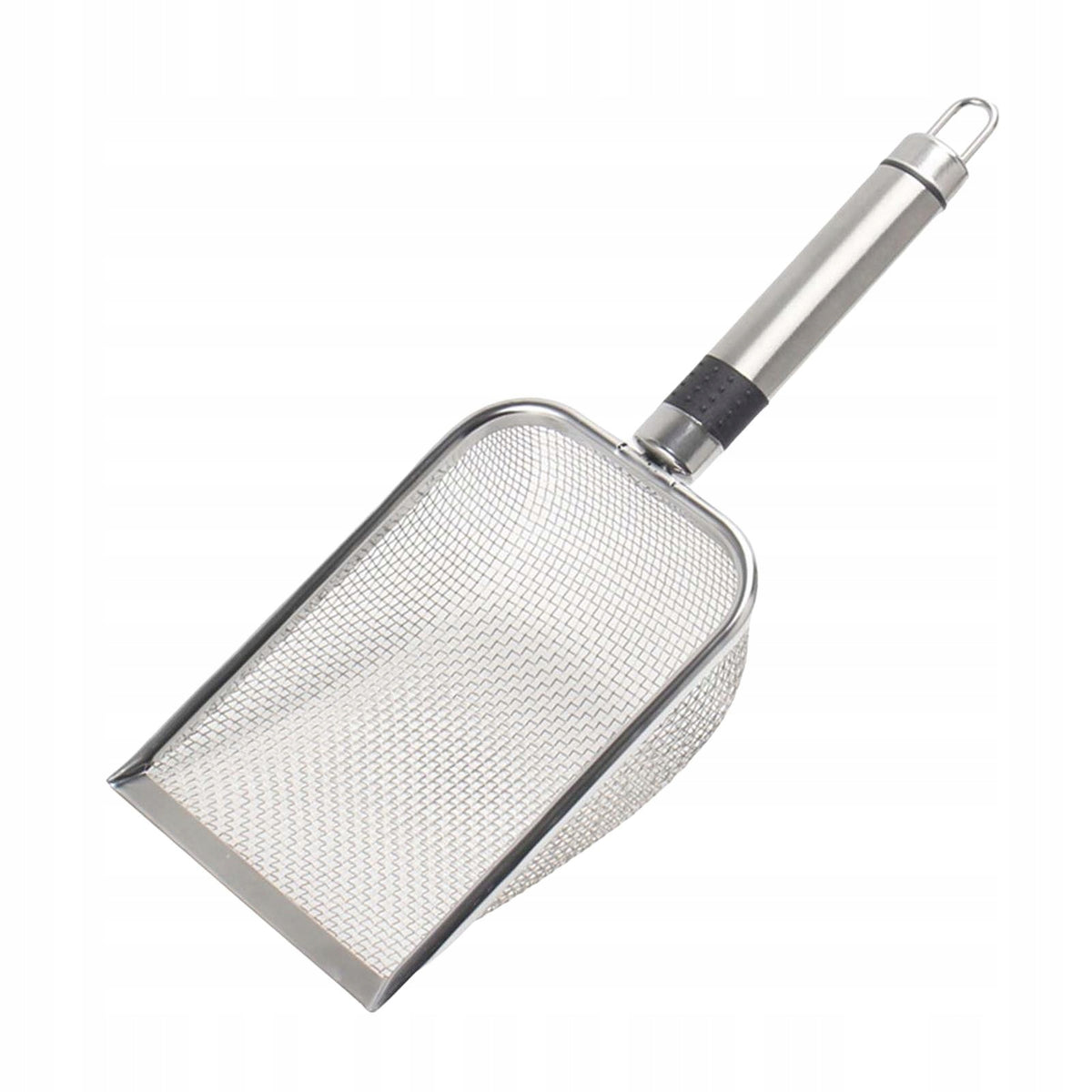 Cat Litter Scooper Cat Sand Sifter Deep Durable with Steel Handle 2.9mm