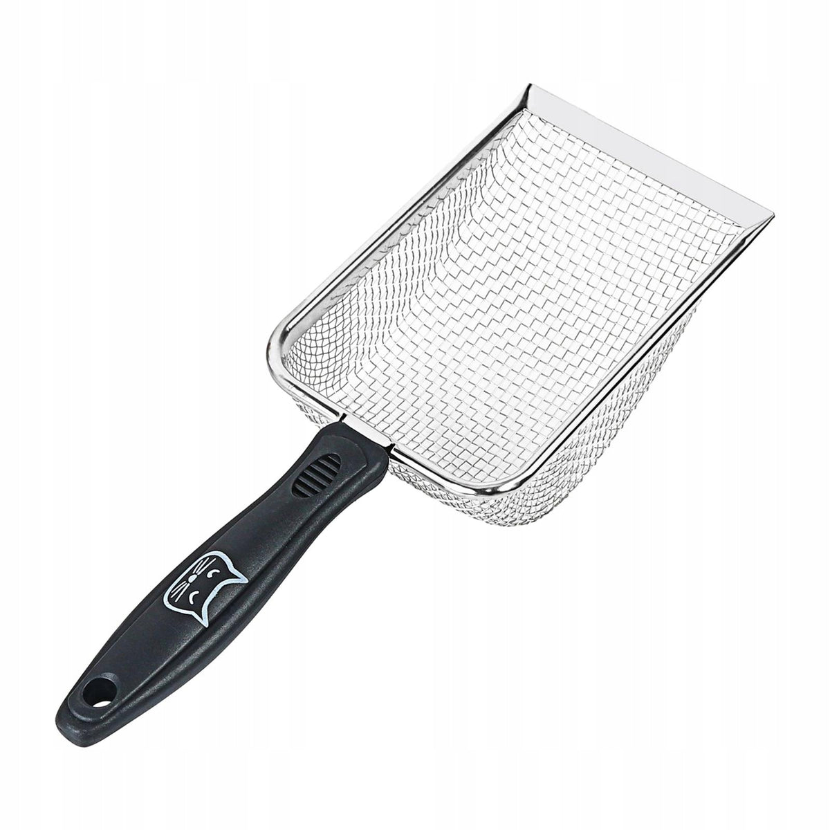 Cat Litter Scooper Substrate Scoop Screen Fecal Spoon Long 2.8mm mesh Packaging status original