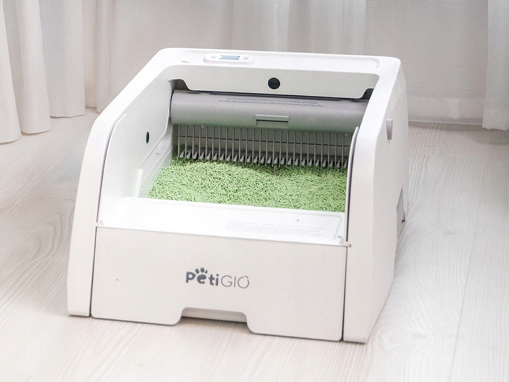 Cat Litter Tofu Green Tea Clumping Fine Biodegradable Brand PetiGIO