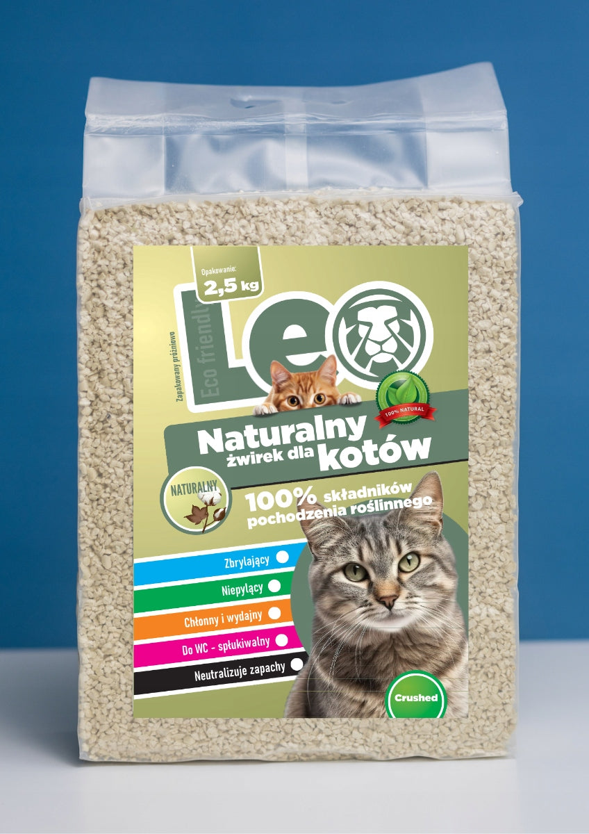 Cat Litter Tofu Leo Crushed for Toilet Eco Fine Clumping Manufacturer code 5904012310889
