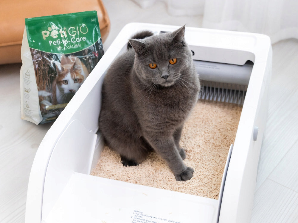 Cat Litter Tofu Natural Clumping Fine Biodegradable Trade name Peti-to-Care