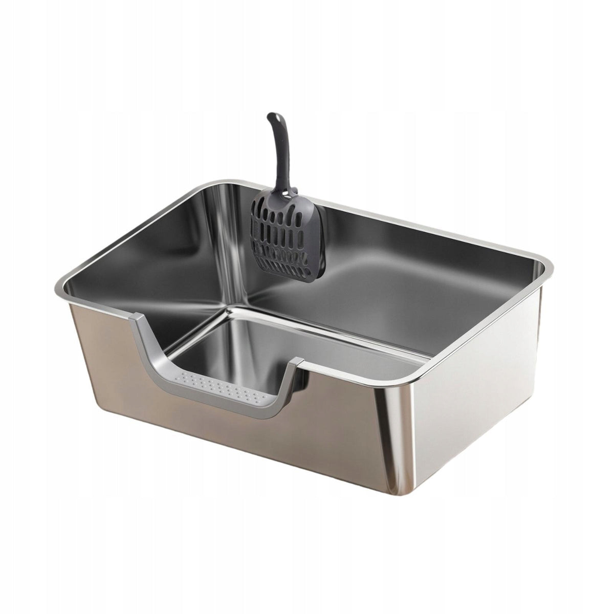 Cat Litter Tray,Cat Toilet,Top Entry Semi Enclosed Lowered Front for M Packaging status original