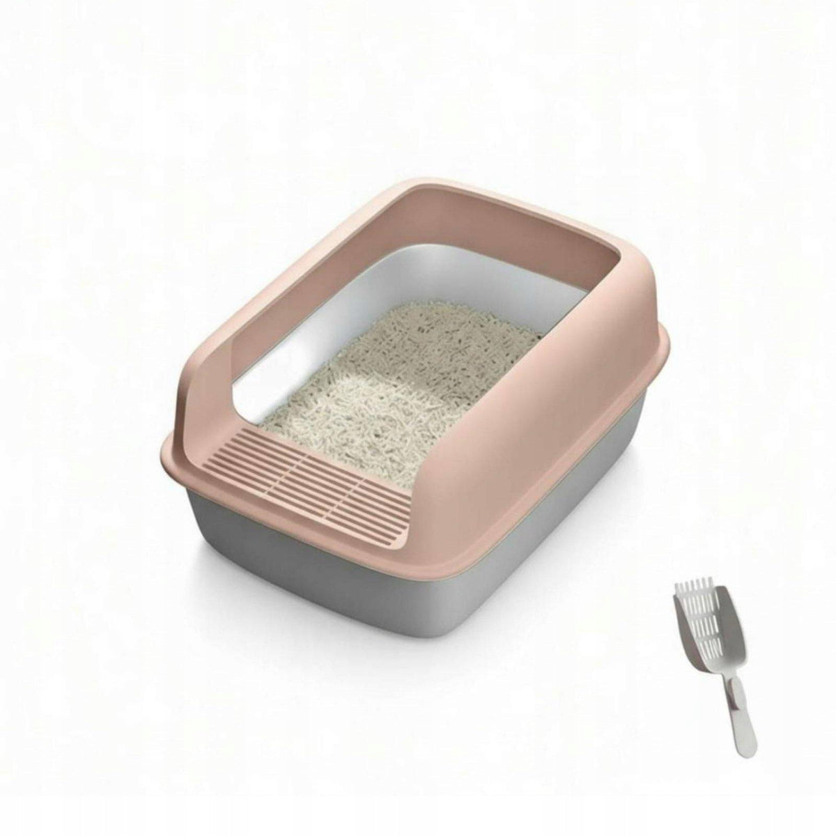 Cat Litter Tray L Apricot