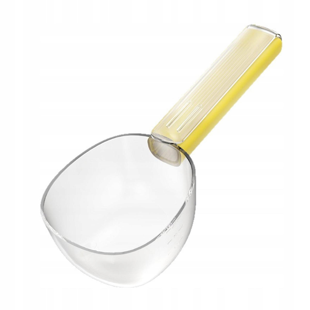 Cat Measuring Spoon Non Slip Cat Supplies Reusable Pet Feeding Yellow