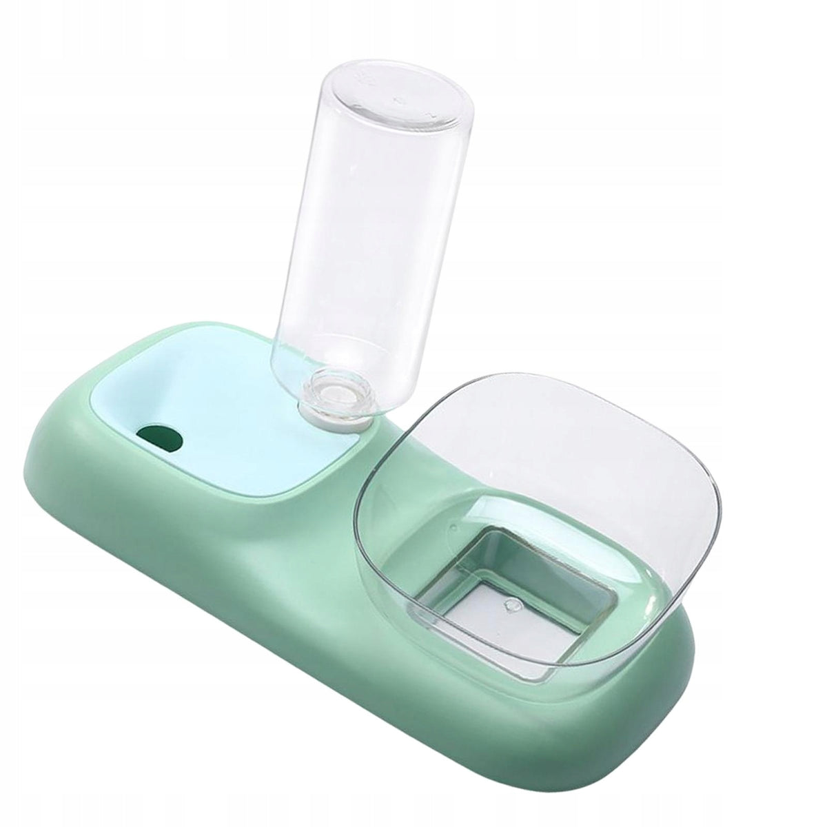 Cat Pet Feeder and Automatic Water Dispenser Set Automatic Water