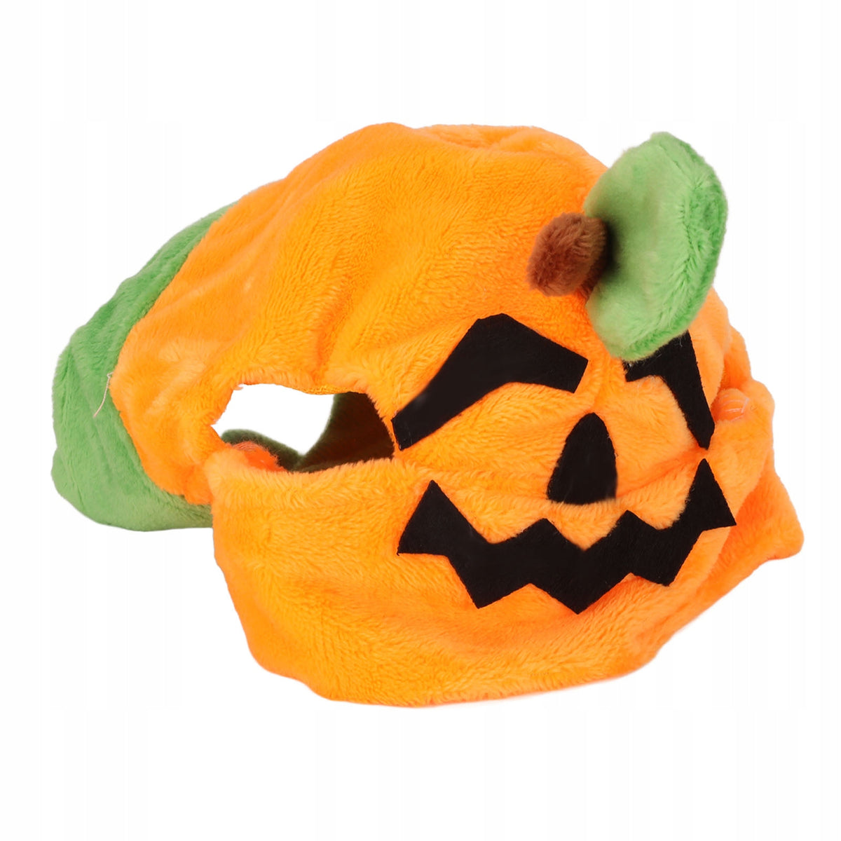 Cat Pumpkin Hat, Safe, Plush, Adjustable, Cute S9
