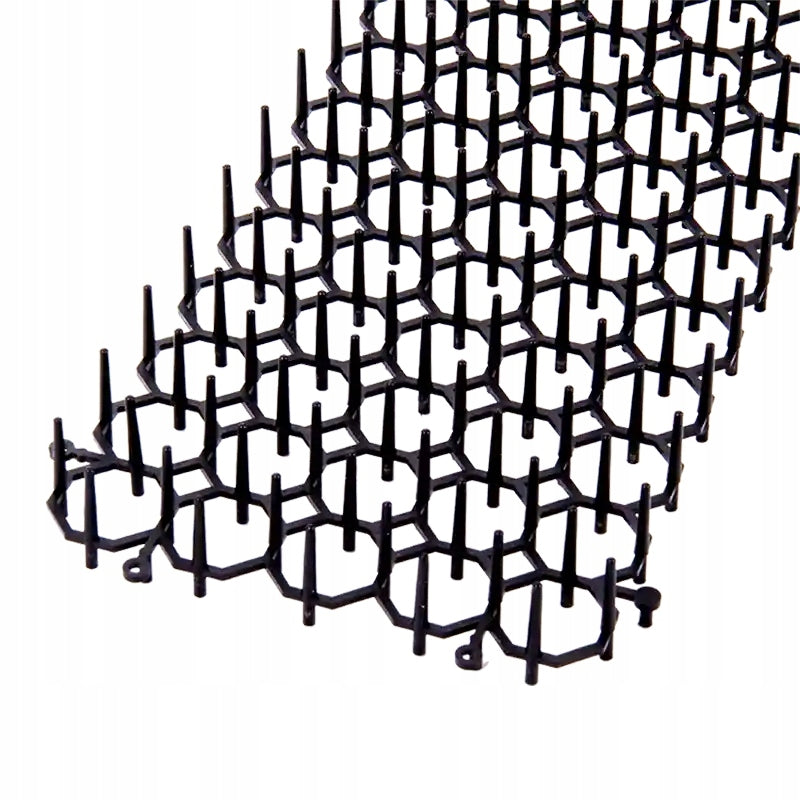 Cat Repellent Mat, Spiked Plastic Mat Does NO Harm Batteries included no