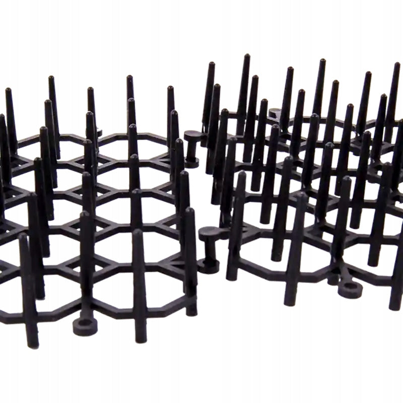 Cat Repellent Mat, Spiked Plastic Mat Does NO Harm Use Against cats martens dogs
