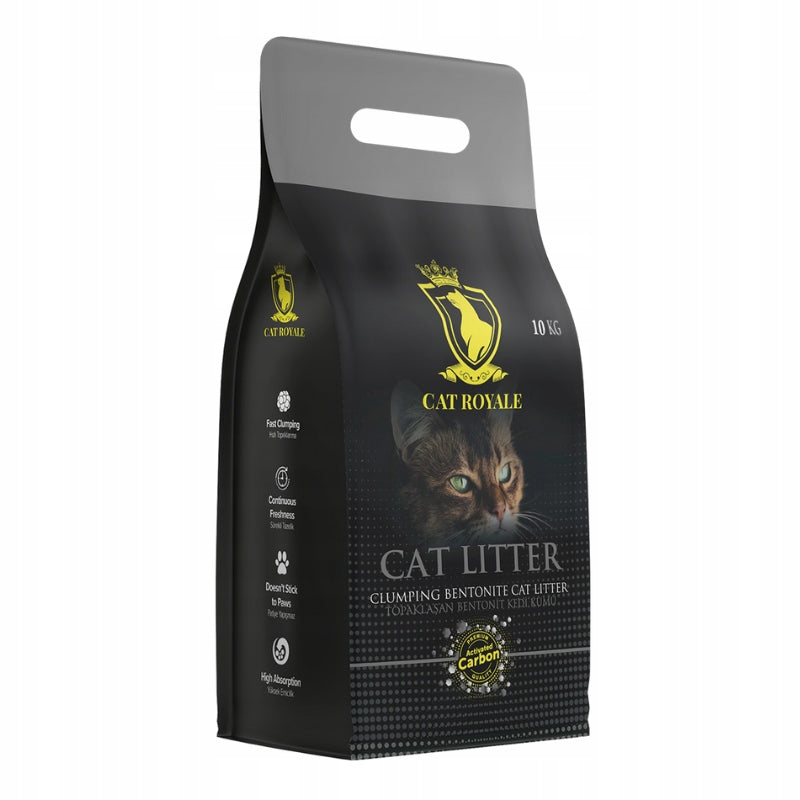Cat Royale Activated Carbon bentonite litter 30l (3x10l) Manufacturer code 8682376144193