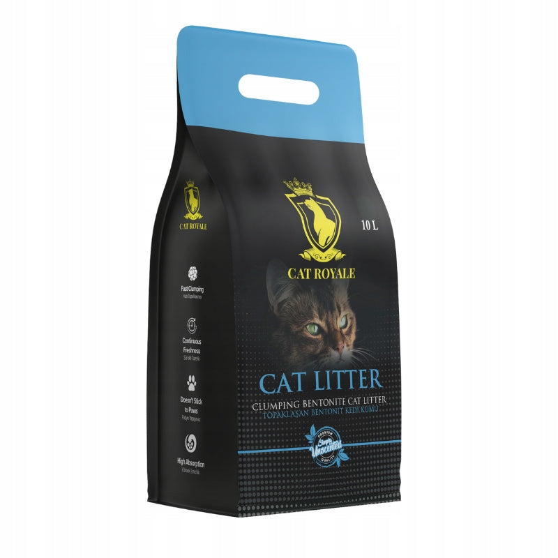 Cat Royale Natural Bentonite Litter 10l