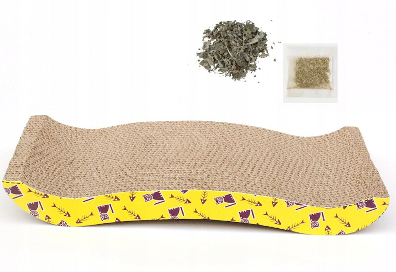 Cat Scratcher Cardboard Bed Ice Cream 45cm - Perfect for Your Pet Packaging status original