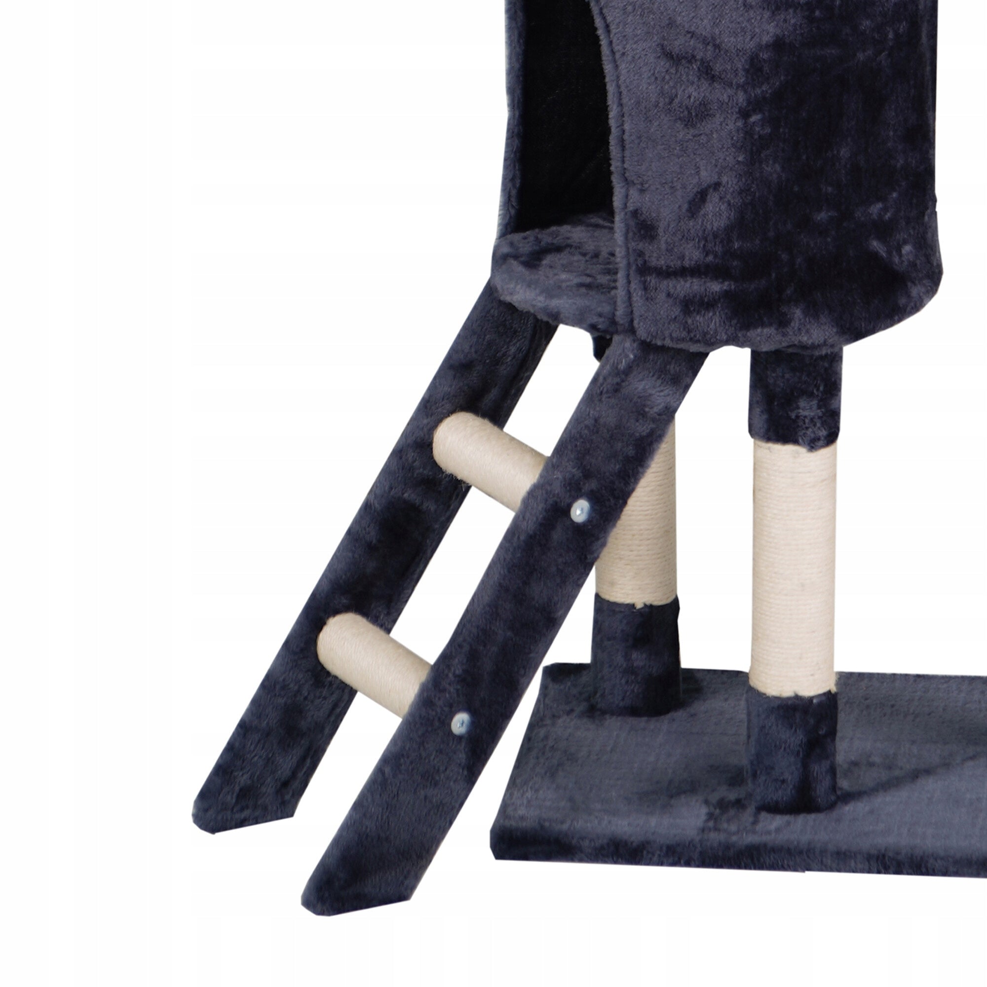 Cat Scratcher High 136 cm Large Bed Post Aga Grey Height (cm) 101 - 160 cm