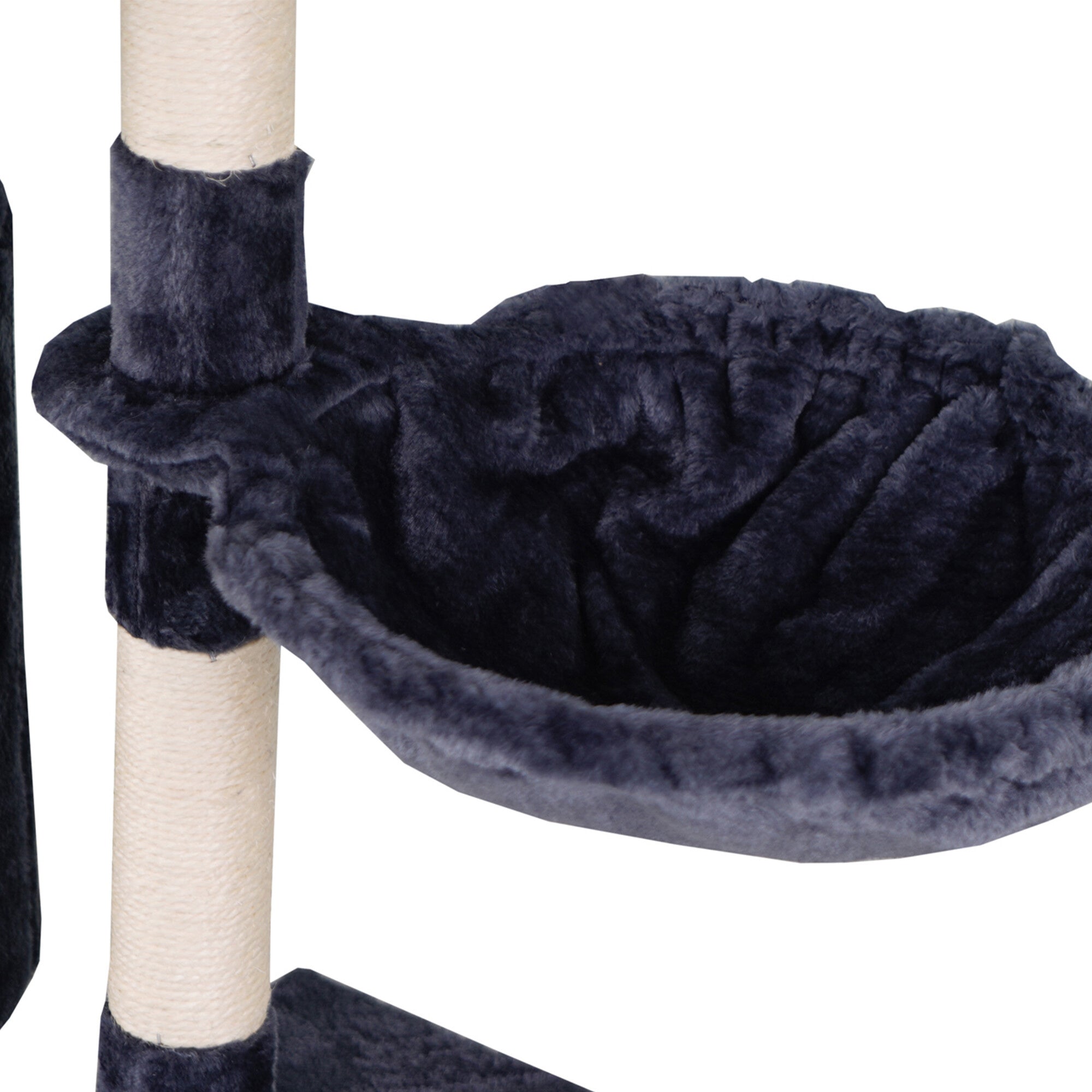 Cat Scratcher High 136 cm Large Bed Post Aga Grey Kind tall scratching post
