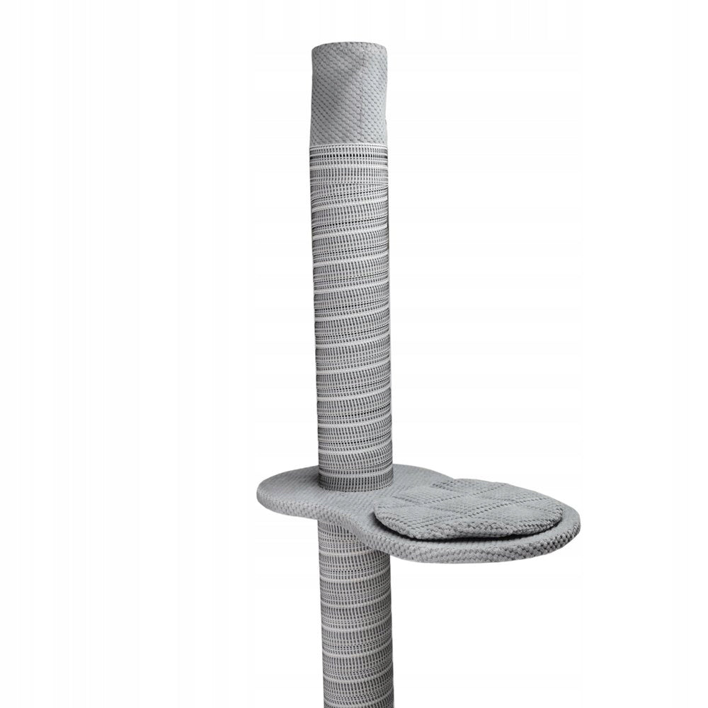 Cat Scratcher Makspol Ceiling No. 2 High with Hammock! Light Grey Kind floor-to-ceiling cat tree tall scratching post bed scratching post scratching tower other