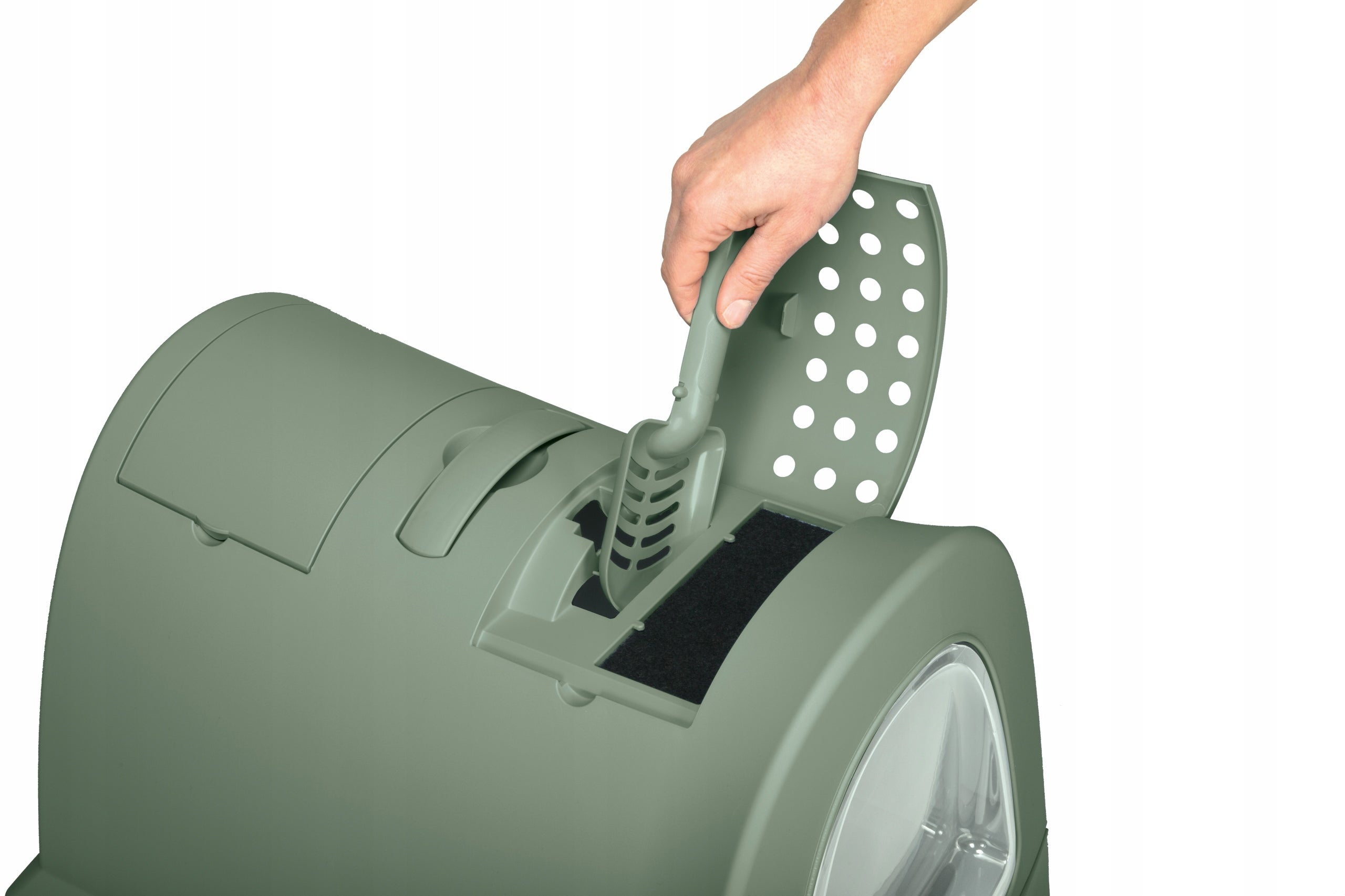 Cat Toilet Cuvette ZUMA SECOND LIFE ECO GREEN ITALIAN Premium Color green